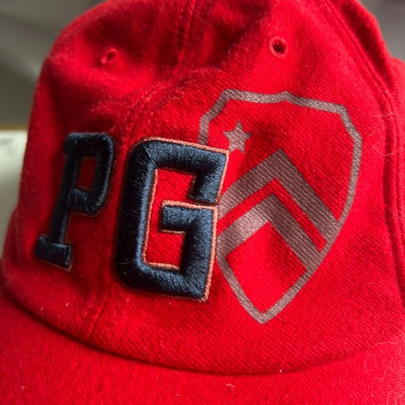 Pearly Gates Red Baseball Cap - Smiley Face - Picture 2 of 7